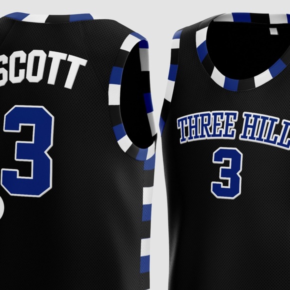 Lucas Scott One Tree Hill Black Jersey Size XXL (runs small) - Picture 2 of 5